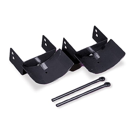 Jacks Imports Metal Jump Cups BLACK 10357-BK